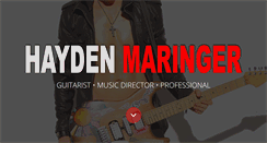 Desktop Screenshot of haydenmaringer.com